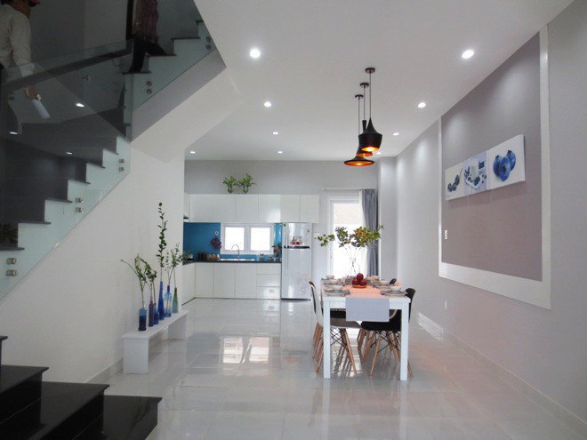 Mẫu nhà phố 80m2 chi phí 1 tỷ đồng đẹp nổi bật, cuốn hút - Ảnh 3. Mẫu nhà phố 80m2 chi phí 1 tỷ đồng đẹp nổi bật, cuốn hút - Ảnh 3.