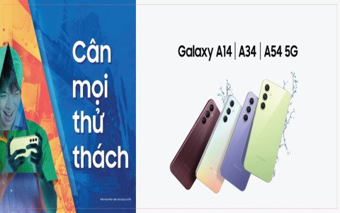 Samsung ra mắt thế hệ Galaxy A54 5G, A34 5G và A14 LTE mới: Trải nghiệm vượt trội, cân mọi thử thách