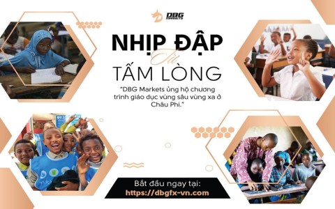 Nhịp đập từ tấm lòng: DBG Markets ủng hộ chương trình giáo dục vùng sâu vùng xa ở châu Phi