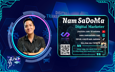 Nam SaDoMa: Hành Trình Chia Sẻ Miễn Phí Kiến Thức Digital Marketing Cho Cộng Đồng Xây Dựng Thương Hiệu Cá Nhân