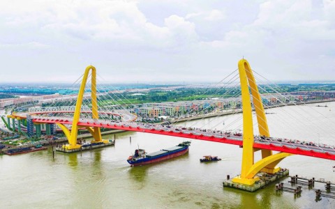 “Cánh Chim Vàng” vươn mình: Cầu Hoàng Gia chính thức thông xe, mở lối cho bước ngoặt phát triển đảo Vũ Yên