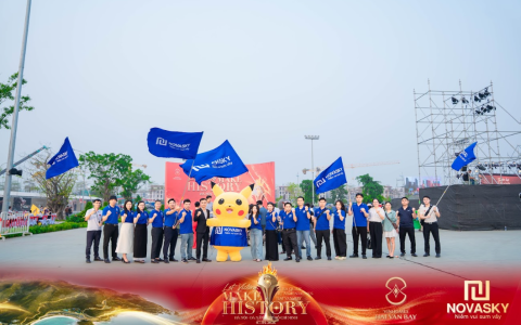 NOVASKY BÙNG NỔ TẠI KICKOFF VINHOMES HẢI VÂN BAY “LET VICTORY - MAKE HISTORY”