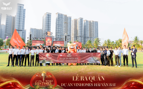 VISION REALTY ĐỒNG HÀNH CÙNG VINHOMES HAI VAN BAY KHỞI ĐỘNG CHIẾN DỊCH RA QUÂN TOÀN QUỐC