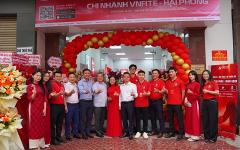VNFITE khai trương chi nhánh tại Hải Phòng, đẩy mạnh mở rộng mạng lưới tài chính số