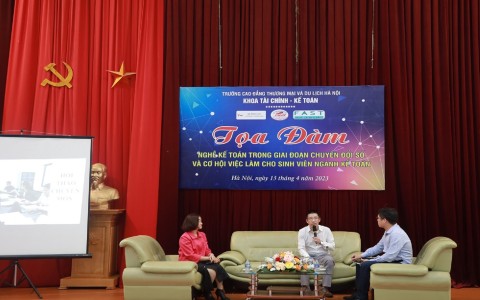 Học Kế toán tại trường Cao đẳng Thương mại và Du lịch Hà Nội (HCCT) – Ngành nghề không bao giờ lỗi thời