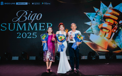 VINSTAR được vinh danh Đối tác xuất sắc tại BIGO Summer 2025: Dấu mốc khẳng định vị thế trong hành trình phát triển tài năng livestream