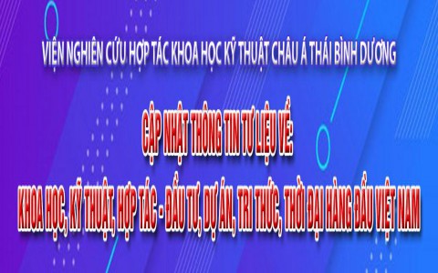 Giới thiệu về Viện Nghiên cứu Hợp tác Khoa học Kỹ thuật Châu Á – Thái Bình Dương