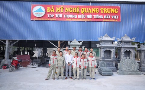 Đá mỹ nghệ Quang Trung: Đưa tinh hoa văn hóa dân tộc đi khắp mọi nẻo đường
