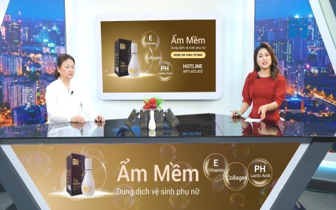 Dung dịch vệ sinh phụ nữ Ẩm Mềm DNV có thật sự tốt? Chuyên gia Bác sĩ Chuyên Khoa II Nguyễn Thị Ngọc Thuỷ chia sẽ gì ở chương trình “Sống khoẻ mỗi ngày”.