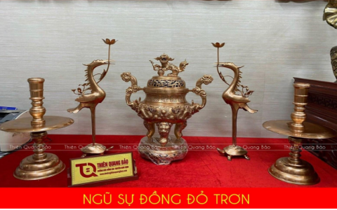 Thiên Quang Bảo: Đồ thờ bằng đồng đỏ, đồng cattut cao cấp rẻ nhất