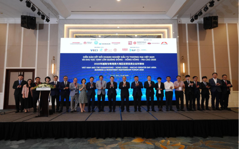 Diễn đàn Kết nối Doanh nghiệp Đầu tư Thương mại Việt Nam và Khu vực Vịnh lớn Quảng Đông - Hồng Kông - Ma Cao 2025