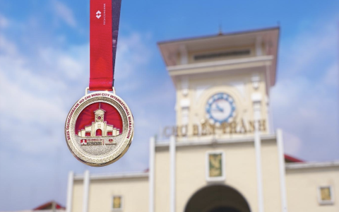 Công bố bộ vật phẩm Giải Marathon Quốc tế Thành phố Hồ Chí Minh Techcombank mùa thứ 8
