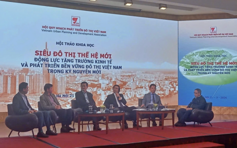 Siêu đô thị thế hệ mới - động lực tăng trưởng và phát triển bền vững đô thị Việt Nam