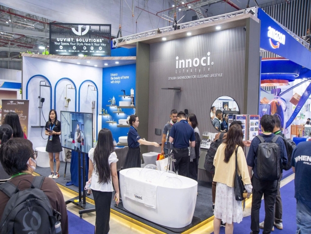 Uuviet Solutions và bước tiến công nghệ xanh cho phòng tắm tại Vietnam Expo 2025