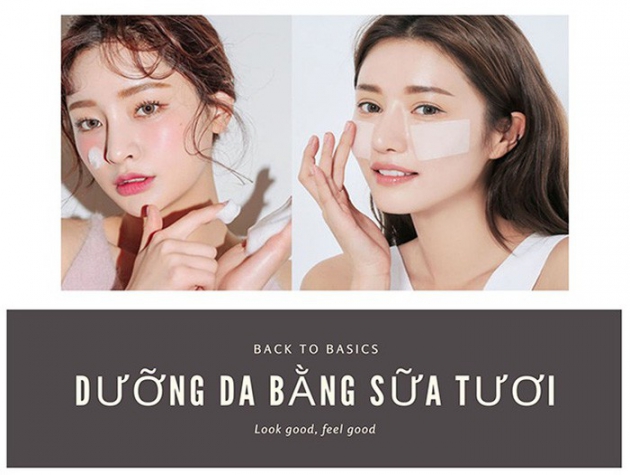 Mách bạn mẹo dưỡng trắng da rẻ bèo bằng sữa tươi