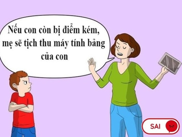Những sai lầm khi nuôi dạy con ngay cả những cha mẹ nhiều kinh nghiệm vẫn có thể mắc phải
