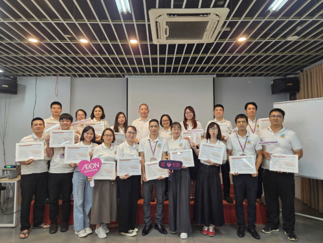 AEON vào top 10 nơi làm việc tốt nhất Việt Nam